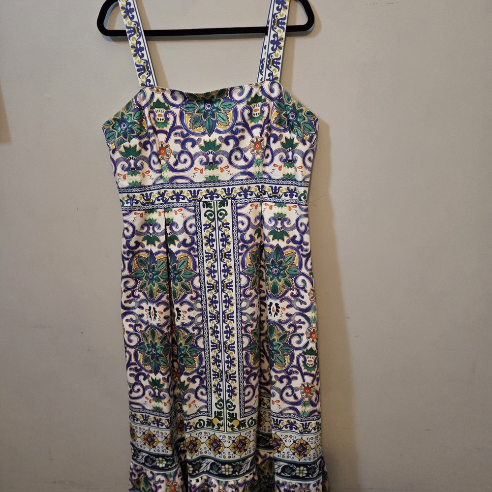 ANTONIO MELANI Multicolor Patterned Maxi Dress - Picture 2 of 7